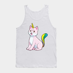 Cat Unicorn Tank Top